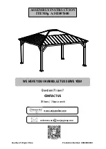 Preview for 1 page of Sunjoy A102005803 Assembly Instruction Manual