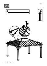 Preview for 38 page of Sunjoy A102005803 Assembly Instruction Manual