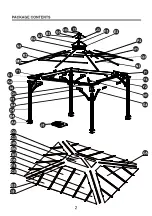 Предварительный просмотр 2 страницы Sunjoy A102006900 Assembly Instructions Manual