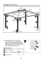 Предварительный просмотр 15 страницы Sunjoy A102006900 Assembly Instructions Manual