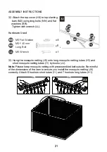 Предварительный просмотр 21 страницы Sunjoy A102006900 Assembly Instructions Manual