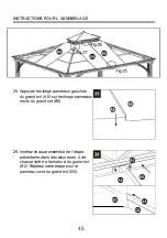 Предварительный просмотр 45 страницы Sunjoy A102006900 Assembly Instructions Manual