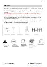 Предварительный просмотр 3 страницы Sunjoy A102007203 Assembly Instruction Manual