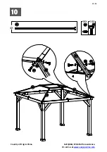 Предварительный просмотр 19 страницы Sunjoy A102007203 Assembly Instruction Manual