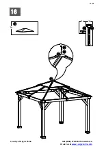 Предварительный просмотр 25 страницы Sunjoy A102007203 Assembly Instruction Manual