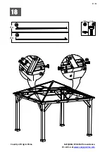 Предварительный просмотр 27 страницы Sunjoy A102007203 Assembly Instruction Manual