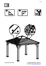 Предварительный просмотр 32 страницы Sunjoy A102007203 Assembly Instruction Manual