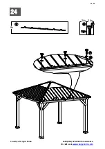 Предварительный просмотр 34 страницы Sunjoy A102007203 Assembly Instruction Manual