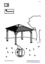 Предварительный просмотр 35 страницы Sunjoy A102007203 Assembly Instruction Manual