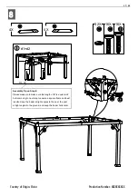 Предварительный просмотр 17 страницы Sunjoy A102007500 Assembly Instruction Manual