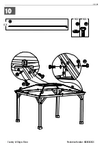 Предварительный просмотр 19 страницы Sunjoy A102007500 Assembly Instruction Manual