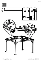 Предварительный просмотр 20 страницы Sunjoy A102007500 Assembly Instruction Manual