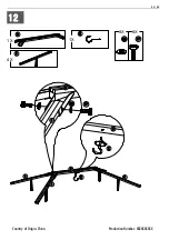 Предварительный просмотр 21 страницы Sunjoy A102007500 Assembly Instruction Manual