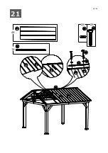 Preview for 29 page of Sunjoy A102008000 Assembly Instruction Manual