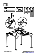 Preview for 24 page of Sunjoy A102008100 Assembly Instruction Manual