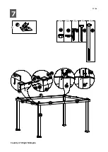 Предварительный просмотр 17 страницы Sunjoy A102008600 Assembly Instruction Manual