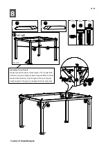 Предварительный просмотр 18 страницы Sunjoy A102008600 Assembly Instruction Manual