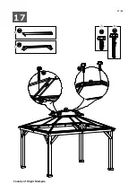 Предварительный просмотр 27 страницы Sunjoy A102008600 Assembly Instruction Manual