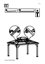 Предварительный просмотр 28 страницы Sunjoy A102008600 Assembly Instruction Manual