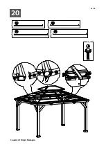 Предварительный просмотр 30 страницы Sunjoy A102008600 Assembly Instruction Manual