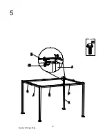 Предварительный просмотр 12 страницы Sunjoy A102009100 Assembly Instruction Manual