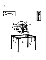 Предварительный просмотр 13 страницы Sunjoy A102009100 Assembly Instruction Manual