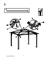 Предварительный просмотр 15 страницы Sunjoy A102009100 Assembly Instruction Manual