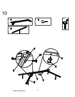 Предварительный просмотр 17 страницы Sunjoy A102009100 Assembly Instruction Manual