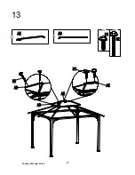 Предварительный просмотр 20 страницы Sunjoy A102009100 Assembly Instruction Manual