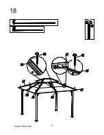 Предварительный просмотр 25 страницы Sunjoy A102009100 Assembly Instruction Manual