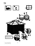 Предварительный просмотр 26 страницы Sunjoy A102009100 Assembly Instruction Manual