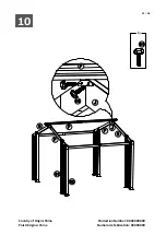 Предварительный просмотр 23 страницы Sunjoy A102012900 Assembly Instruction Manual