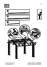 Предварительный просмотр 28 страницы Sunjoy A102012900 Assembly Instruction Manual