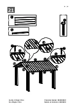 Предварительный просмотр 34 страницы Sunjoy A102012900 Assembly Instruction Manual