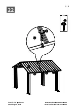 Предварительный просмотр 35 страницы Sunjoy A102012900 Assembly Instruction Manual