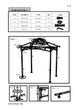 Предварительный просмотр 3 страницы Sunjoy A103002201 Manual