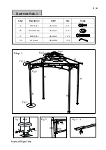 Предварительный просмотр 3 страницы Sunjoy A103002203 Quick Start Manual