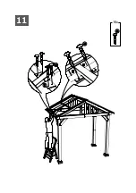 Предварительный просмотр 24 страницы Sunjoy A104001400 Assembly Instructions Manual