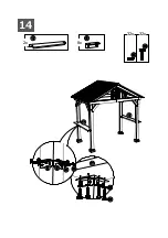 Предварительный просмотр 27 страницы Sunjoy A104001400 Assembly Instructions Manual