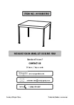 Preview for 1 page of Sunjoy A106005700 Assembly Instructions Manual