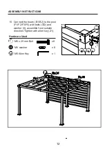 Предварительный просмотр 12 страницы Sunjoy A106006400 Manual