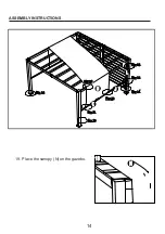 Preview for 14 page of Sunjoy A106006400 Manual