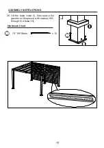 Preview for 17 page of Sunjoy A106006400 Manual