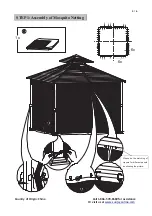 Предварительный просмотр 4 страницы Sunjoy A111500500 Assembly Instructions Manual