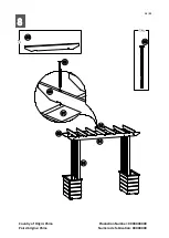 Предварительный просмотр 14 страницы Sunjoy A215002900 Assembly Instruction Manual