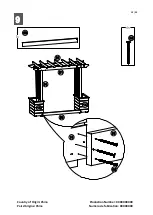 Предварительный просмотр 15 страницы Sunjoy A215002900 Assembly Instruction Manual