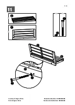 Предварительный просмотр 17 страницы Sunjoy A215002900 Assembly Instruction Manual