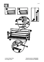 Предварительный просмотр 18 страницы Sunjoy A215002900 Assembly Instruction Manual