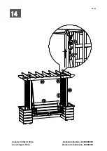 Предварительный просмотр 20 страницы Sunjoy A215002900 Assembly Instruction Manual