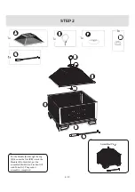 Preview for 8 page of Sunjoy A301001800 Assembly Instructions Manual